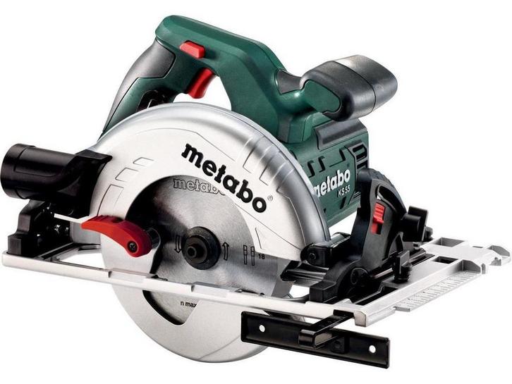 Metabo KS 55 FS - Cirkelzaag - 1200W 55mm zaagdiepte -, Doe-het-zelf en Bouw, Gereedschap | Zaagmachines, Nieuw, Verzenden