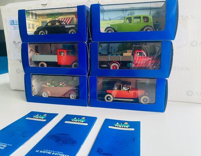 Atlas - Miniatuur figuur - Modelauto 1:43 (6) Tintin/Kuifje, Livres, BD | Comics
