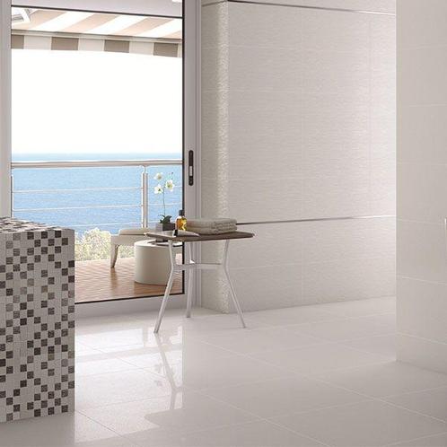 Sparkling Wit 60x60 half-glans Lappato, Doe-het-zelf en Bouw, Tegels, Ophalen of Verzenden