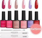 Tweedekans | Moods Gellac 6-delige Set - Gel Nagellak - 15ML, Ophalen of Verzenden, Nieuw