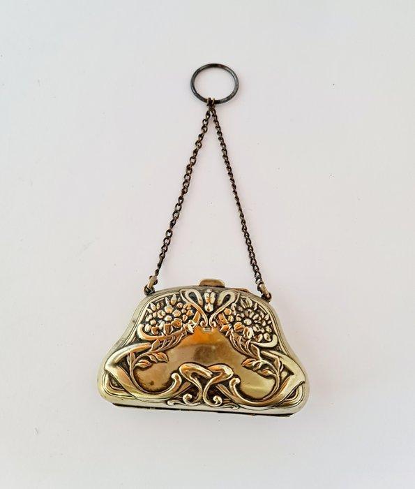Other brand - Antique E.P.N.S. Silver-Plated Coin Purse with, Antiek en Kunst, Curiosa en Brocante