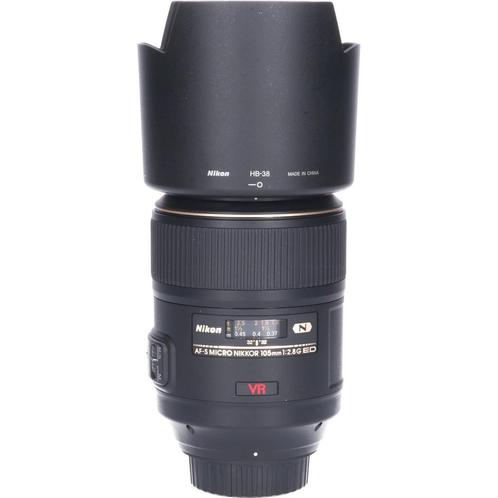 Tweedehands Nikon AF-S 105mm f/2.8G IF ED VR Micro CM3677, Audio, Tv en Foto, Foto | Lenzen en Objectieven, Overige typen, Gebruikt