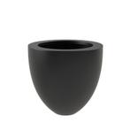 Polyester plantenbak Ø100x95cm - Met bodem, Kunststof, 100 cm of meer, Rond, Nieuw