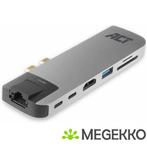 ACT USB-C Thunderbolt 3 naar HDMI female multiport adapter, Computers en Software, Verzenden, Nieuw