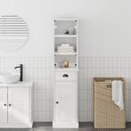 vidaXL Badkamermeubel Set met lade 2 pcs Bruin en wit 37 x, Huis en Inrichting, Verzenden, Nieuw
