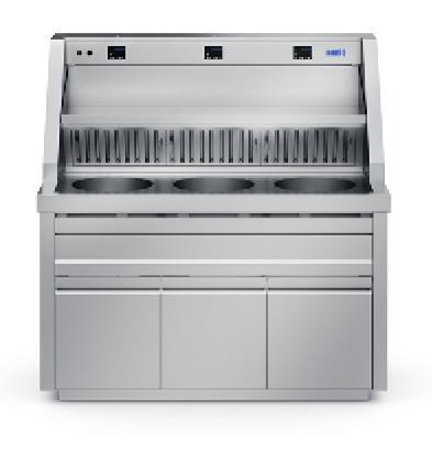 bakwand hakto 3 pannen koop-lease, Zakelijke goederen, Horeca | Keukenapparatuur, Nieuw in verpakking, Fornuis, Frituur en Grillen