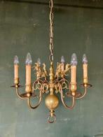 Kroonluchter - Gegoten messing, Antiek en Kunst