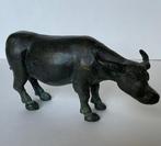 Waterbuffel en Hert met jongen - Bronze, Métal - Chine -, Antiek en Kunst