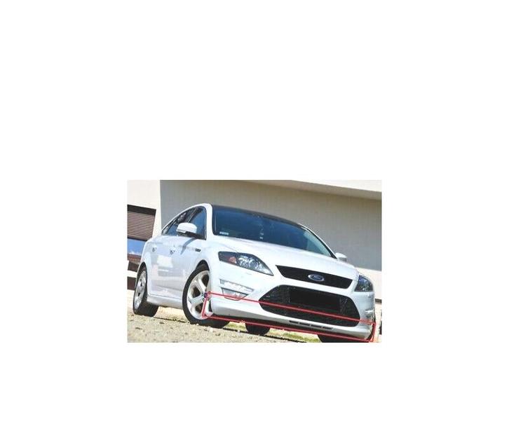 Spoiler Lame Avant Pour Ford Mondeo Mk4 Look Titane 07-14, Auto-onderdelen, Carrosserie, Verzenden