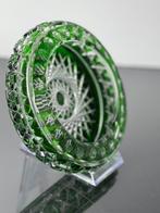 Asbak - Kristal - glazen asbak, Antiek en Kunst