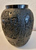 Lalique - Balustervaas - Biches black - Kristal, Antiek en Kunst, Antiek | Glaswerk en Kristal