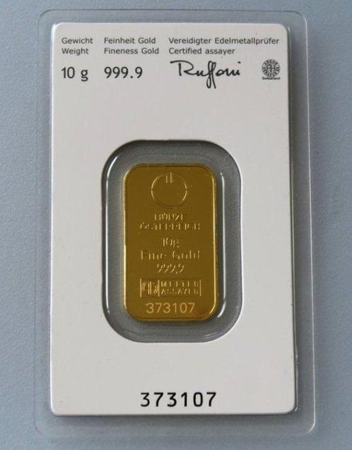 10 grammes - Or - Argor - Lipizzaner, Postzegels en Munten, Edelmetalen en Baren
