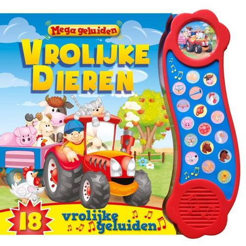 Vrolijke dieren / Mega geluiden 9789036632485, Boeken, Kinderboeken | Baby's en Peuters, Zo goed als nieuw, Verzenden