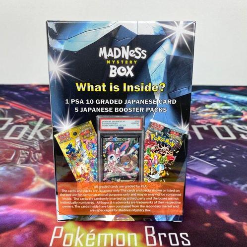 Pokémon Box - Madness Mystery Box - Japanese Madness PSA10 &, Hobby en Vrije tijd, Verzamelkaartspellen | Pokémon