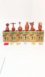 Figure - Six animaux en bois vintage Royal Pet, Antiquités & Art