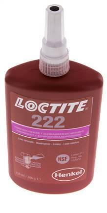 Loctite 222 Paars 250 ml Schroefdraad borger, Doe-het-zelf en Bouw, Overige Doe-Het-Zelf en Bouw, Verzenden