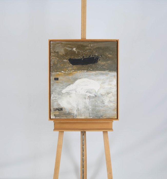 Hans Sieverding (1937) - Kopttage 16, Antiquités & Art, Art | Peinture | Moderne