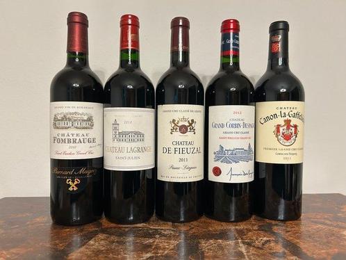 2010 Ch. Fombrauge, 2012 Ch. Grand Corbin Despagne, 2013 Ch., Verzamelen, Wijnen