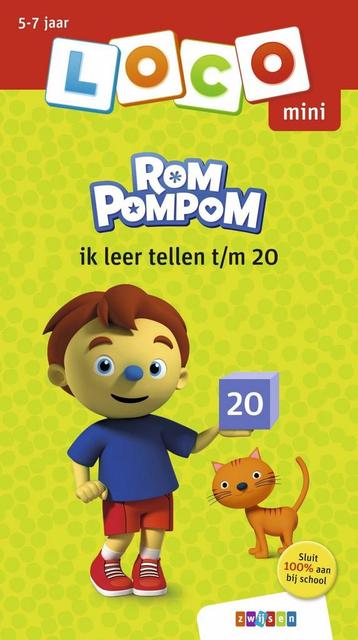 Loco Mini - Rompompom ik leer tellen t/m 20 (9789048743964) beschikbaar voor biedingen