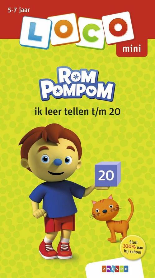 Loco Mini - Rompompom ik leer tellen t/m 20 (9789048743964), Antiek en Kunst, Antiek | Boeken en Manuscripten, Verzenden