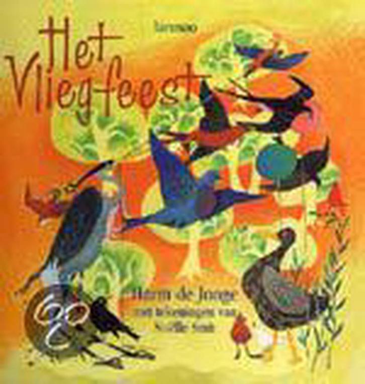 Het vliegfeest 9789085680918 Harm de Jonge, Boeken, Kinderboeken | Baby's en Peuters, Zo goed als nieuw, Verzenden