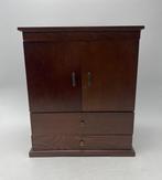 Sieradendoos - vlinder - Hout - Spiegel & Zijdeuren