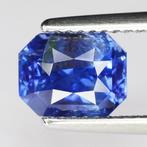 1 pcs Blauw Saffier - 2.77 ct - Gemological Institute of