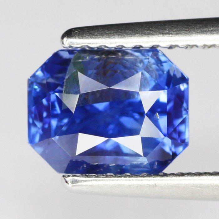 1 pcs Blauw Saffier - 2.77 ct - Gemological Institute of, Handtassen en Accessoires, Edelstenen