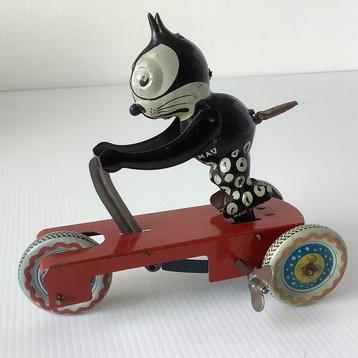 Felix the Cat Felix the Cat / Tin wind-up toy / Ingap / 1925 beschikbaar voor biedingen