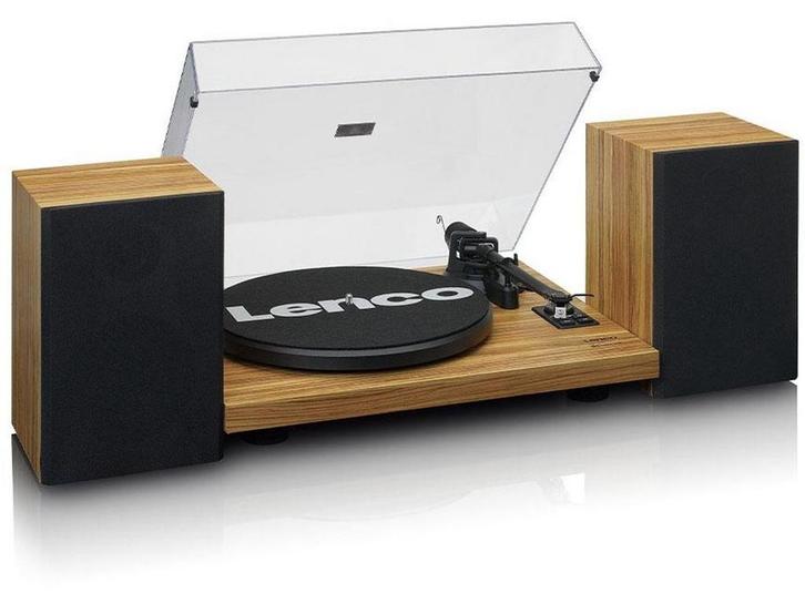 Lenco LS-500OK - Platenspeler - Bluetooth - 2 x 30W RMS, Huis en Inrichting, Woonaccessoires | Overige, Zo goed als nieuw, Verzenden