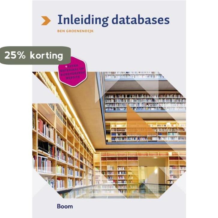 Inleiding databases 9789058755803 Ben Groenendijk, Boeken, Informatica en Computer, Zo goed als nieuw, Verzenden