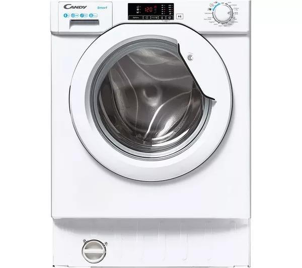 Candy Cbw48d1w4 Inbouw Wasmachine 8kg 1400t, Elektronische apparatuur, Wasmachines, Ophalen of Verzenden