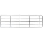 Weidepoort metalen uitschuifbaar 4 tot 5m h 110 cm -