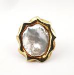 Perle - argent 925 - Bague - Artisanat italien