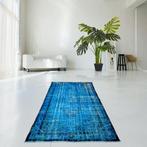 Blauwe vintage - Vloerkleed - 246 cm - 167 cm - met, Antiek en Kunst