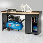 Datona Werkbank 200 cm 1 kast deuren eiken - Datona - Mat, Ophalen of Verzenden, Nieuw