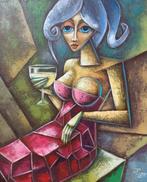 Jií Petr - Woman with white wine