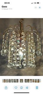 Lustre (2) - Cristal, Feuilles dor, Antiek en Kunst