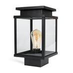 Tuinverlichting Modern Leicester Sokkellamp Zwart 30cm, Jardin & Terrasse, Verzenden, Staande lamp