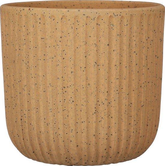 2dekans | Mica Decorations Dante Bloempot - H24 x Ø27 cm -, Tuin en Terras, Bloempotten, Ophalen of Verzenden