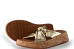 Fitflop Slippers in maat 37 Goud | 10% extra korting, Kleding | Dames, Schoenen, Slippers, Overige kleuren, Verzenden, Nieuw