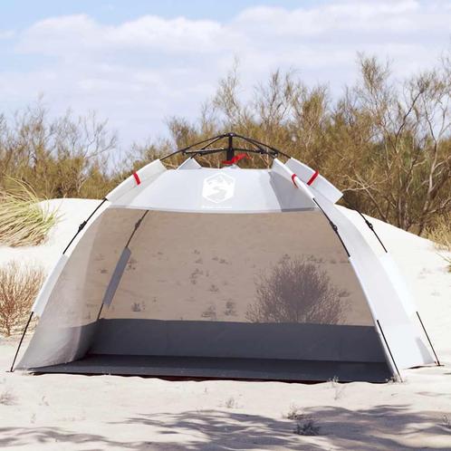 vidaXL strandtent 2-persoons waterdicht snelontgrendeling, Caravans en Kamperen, Tenten, Nieuw, Verzenden