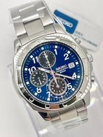 Seiko - Blue Chronograph - Zonder Minimumprijs - SND193 -