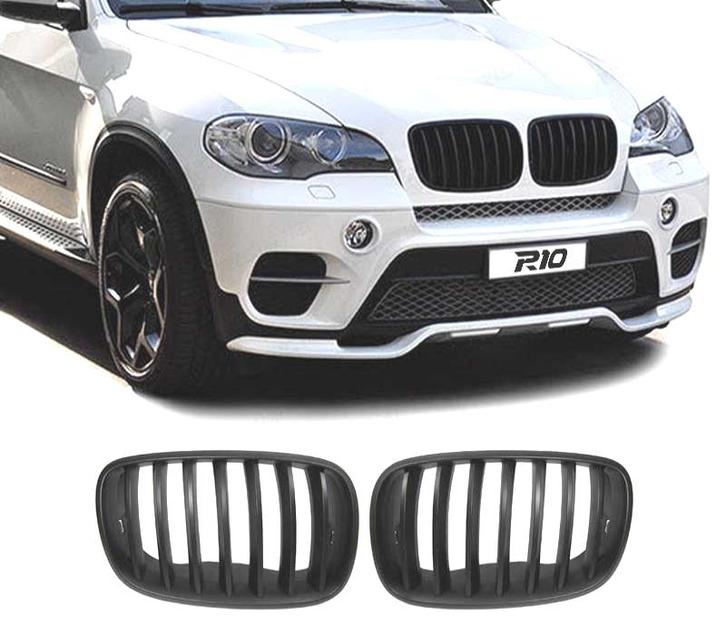 Calandres Pour Bmw X5 X6 E70 E71 10-13 Noir, Auto-onderdelen, Carrosserie, Verzenden