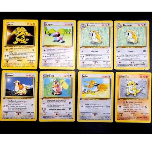 WIZARDS - 8 Card - First (1) Edition (FR) - 1999 - Elektek,, Hobby en Vrije tijd, Verzamelkaartspellen | Pokémon