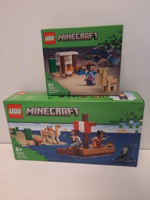 Lego Set - Minecraft - The Pirate Ship Voyage & The Creeper, Kinderen en Baby's, Speelgoed | Duplo en Lego
