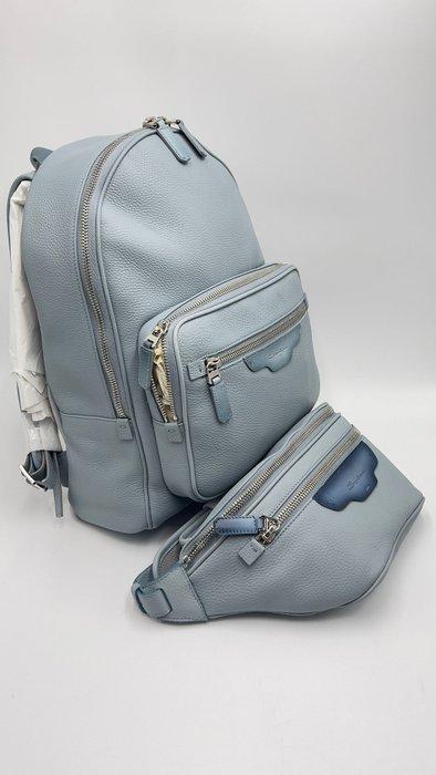 Santoni - Backpacks from SANTONI, Elegant Style tumbled, Handtassen en Accessoires, Tassen | Damestassen