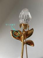 Swarovski - Crystal Memories rozenbroche, 8 cm, met