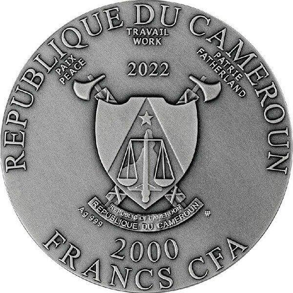 Kameroen. 2000 Francs 2022 Maria of Nazareth - Antique, Postzegels en Munten, Munten | Europa | Niet-Euromunten