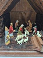 Kerststal - Hout - ambachtelijk handgemaakt, Nieuw